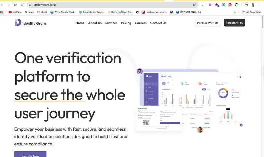 Identity KYC project screenshot